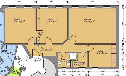לייפציג Apartments In Der Jahnallee 20 Waldplatzpalais מראה חיצוני תמונה