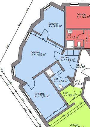 לייפציג Apartments In Der Jahnallee 20 Waldplatzpalais מראה חיצוני תמונה